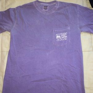 Purple Comfort Colors T Shirt